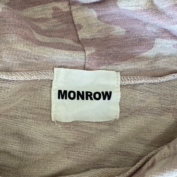 Monrow Pink Camo sweatshirt - Picture 4 of 5